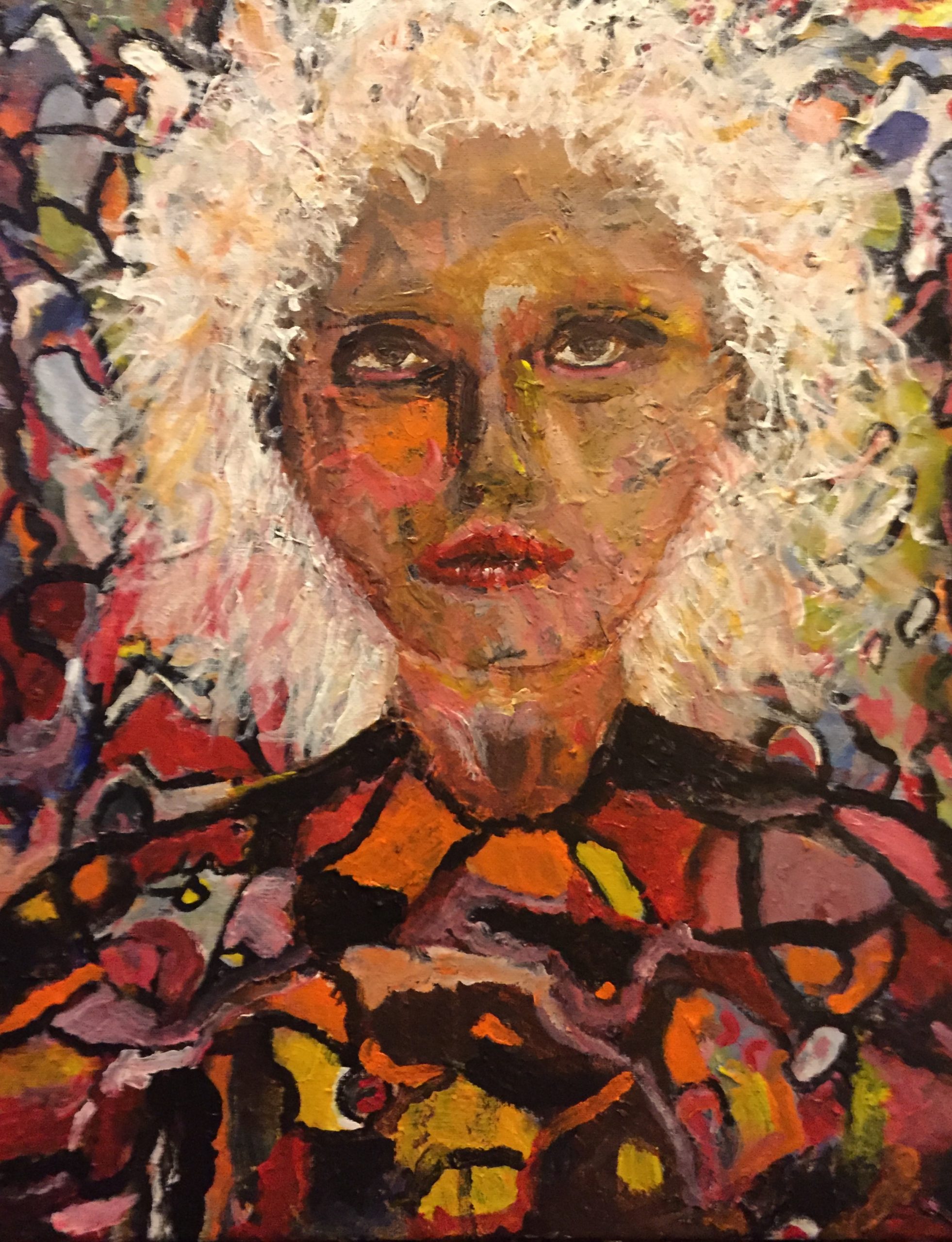 White Haired Woman